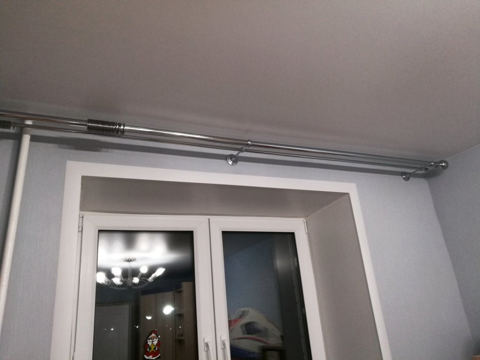 Карниз двухрядный ikea ХУГАД РЭККА