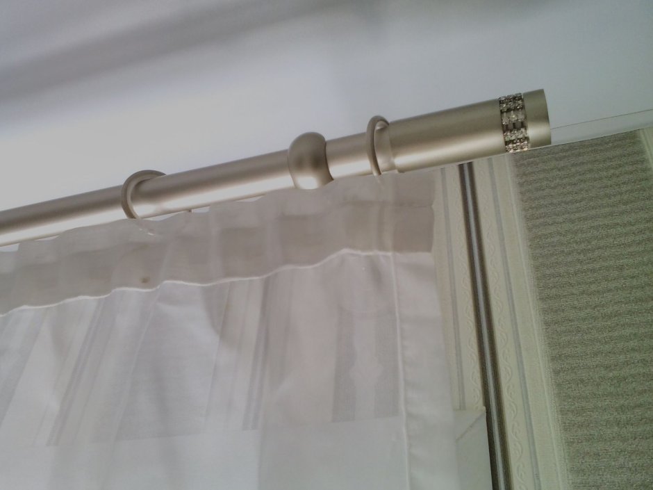 Карниз алюминиевый однорядный ATLANT