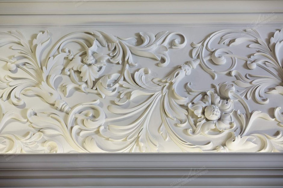 Лепнина растительный орнамент