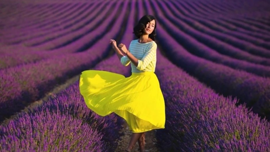 Сочетание цветов с фиолетовым