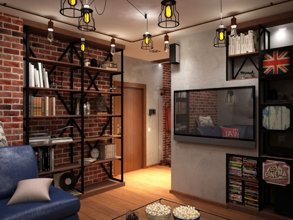 Мастерская в стиле лофт