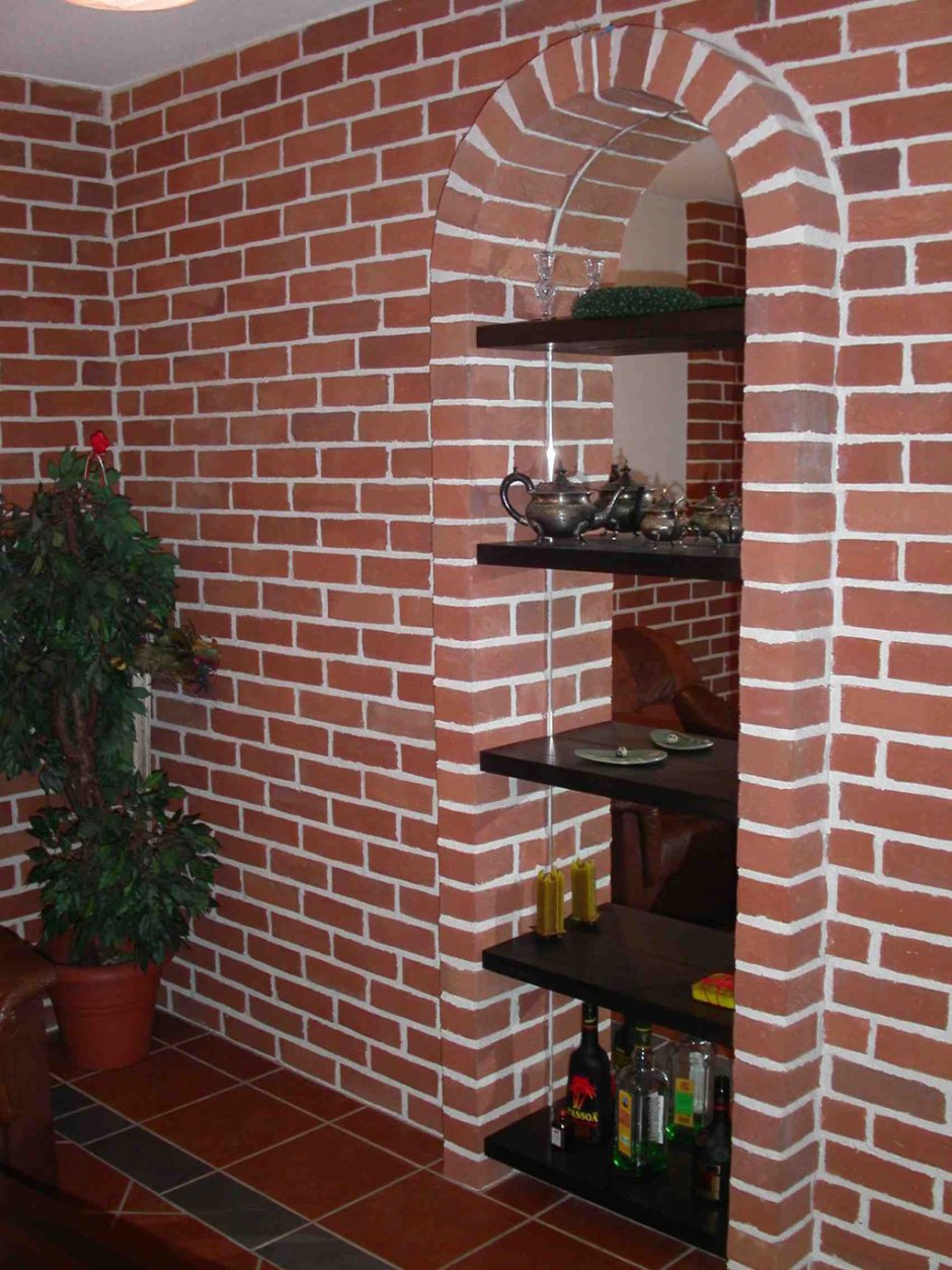 Ниши из кирпича
