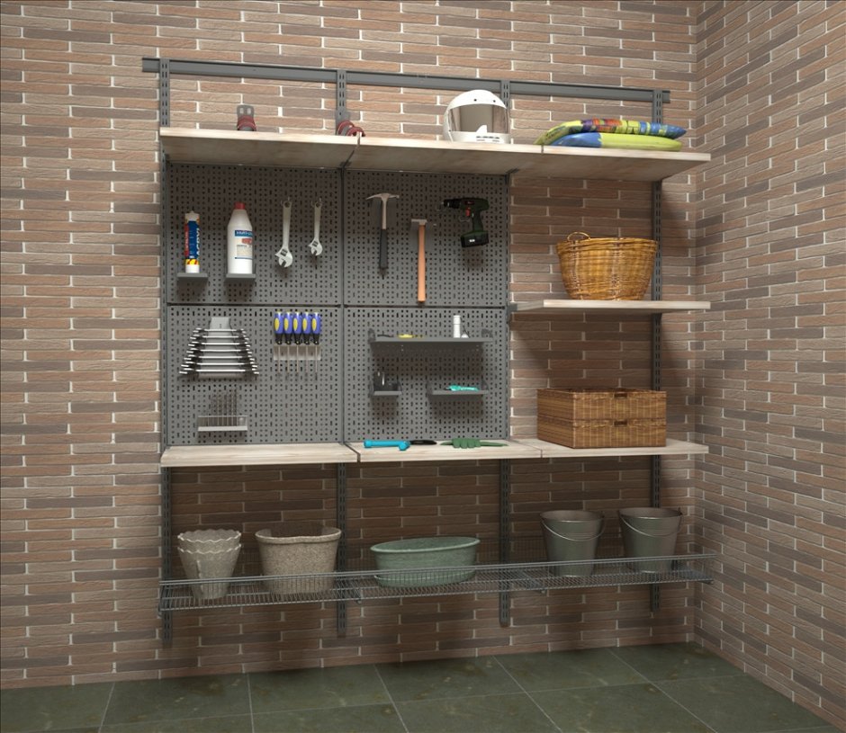 Стеллаж в гараж