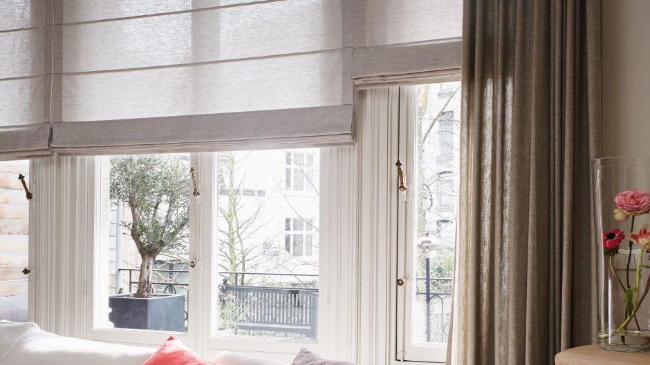 Шторы Уни 2 снизу вверх