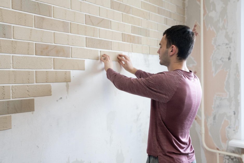 Гибкий кирпич для внутренней отделки