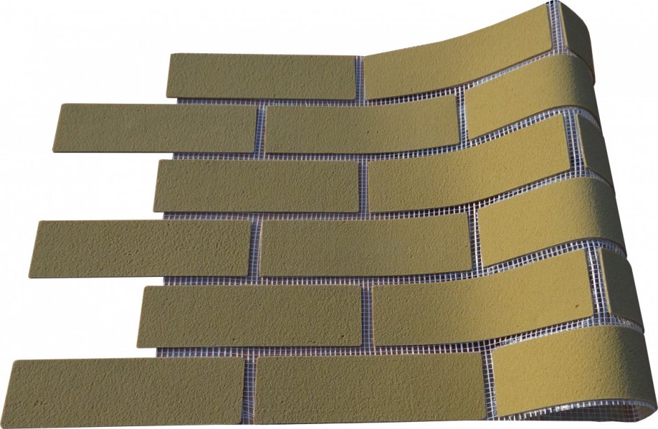 Гибкий кирпич для внутренней отделки