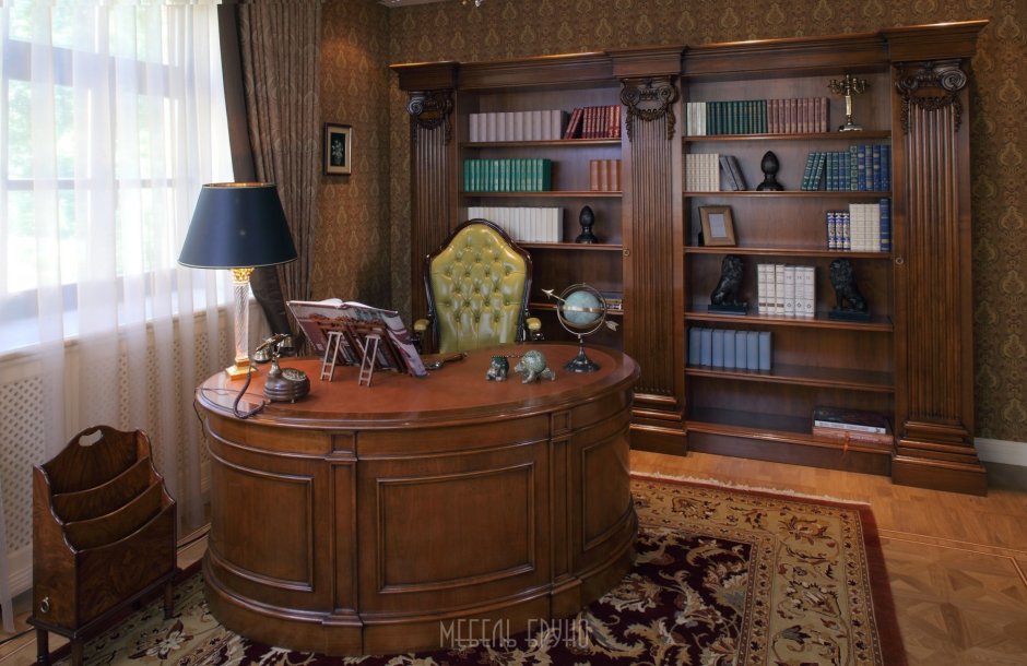 Кабинет в стиле сталинский Ампир