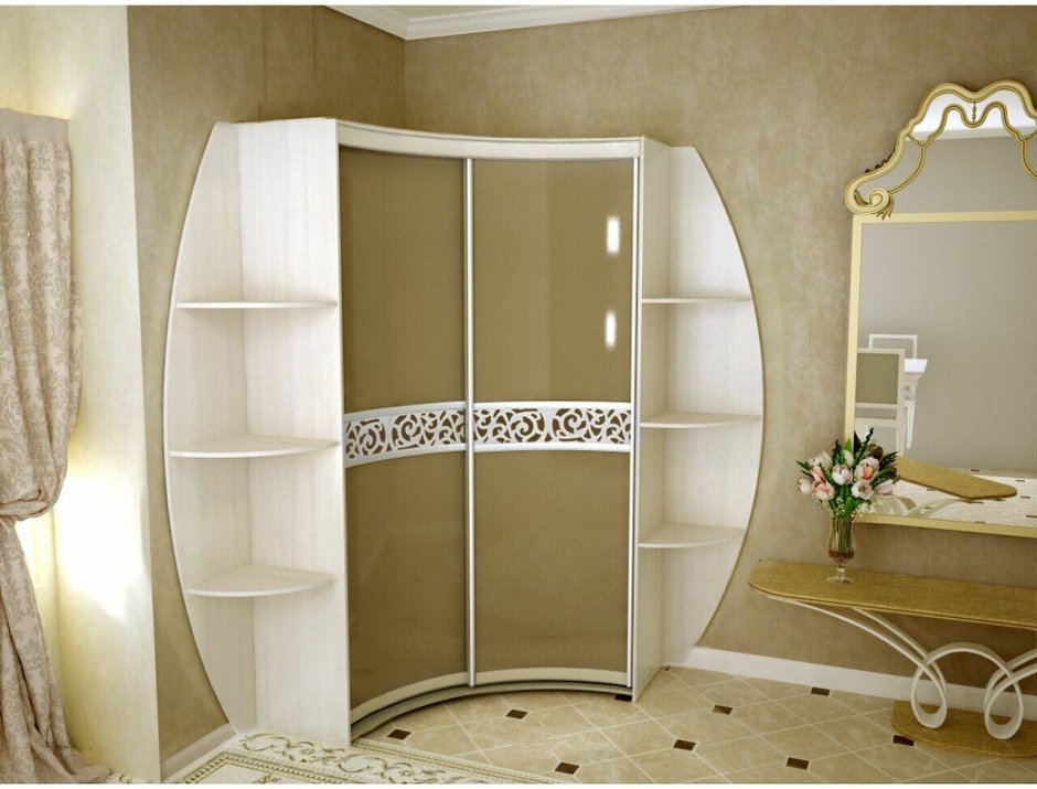 Круглая полка Инь Янь