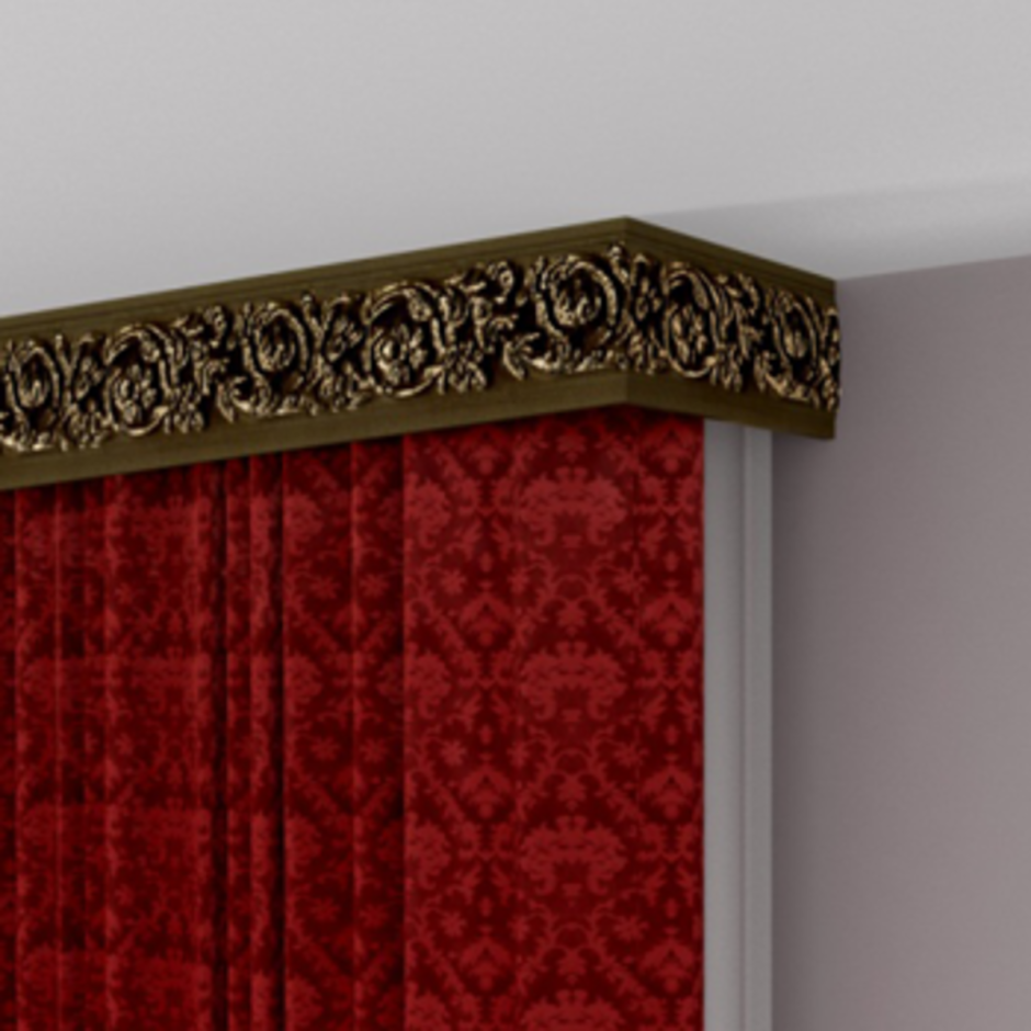 Скрытый карниз для штор