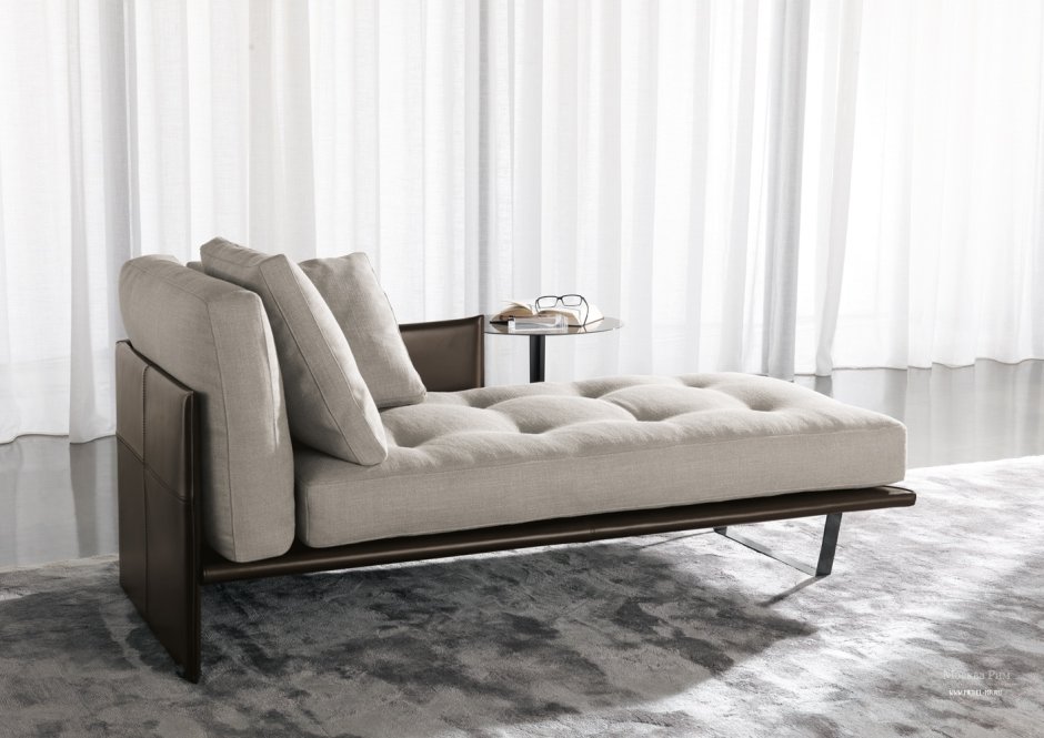 Minotti Luggage Chaise longue