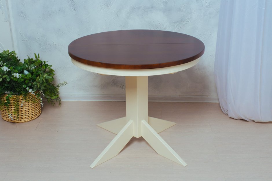 Круглый стол s-3 SL-NBI раскладной, 80/2x50