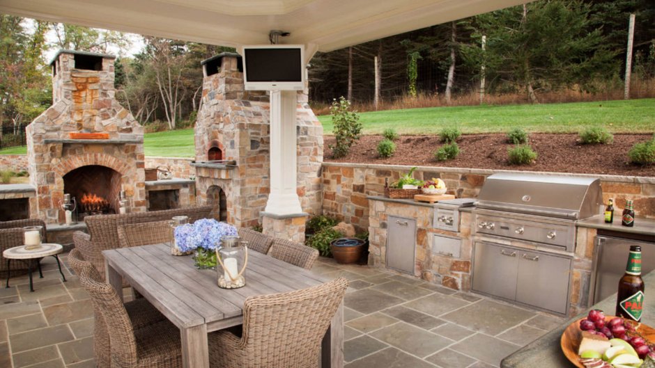 Площадка для барбекю