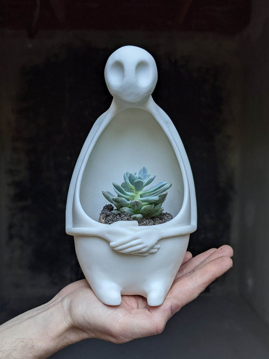 Лепнина на цветочный горшок