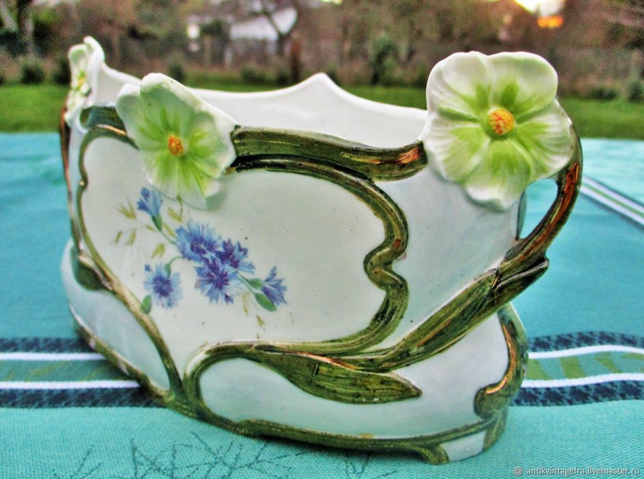 Роспись керамических горшков акриловыми красками