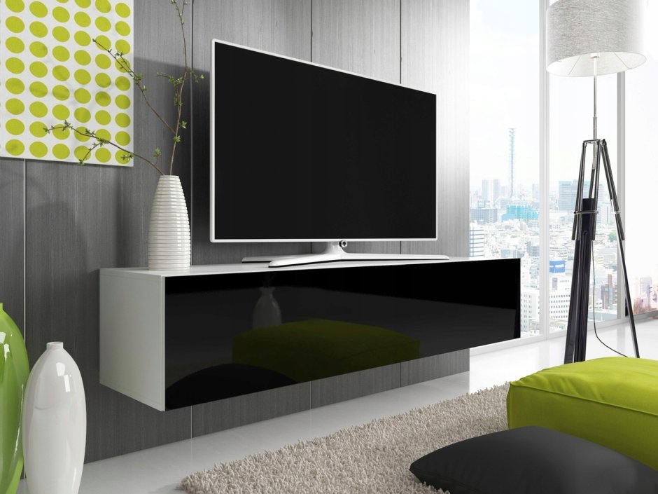 Подвесная полка под телевизор