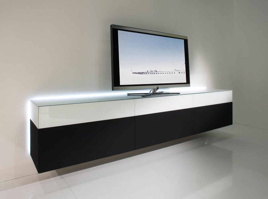 Тумба под телевизор с подсветкой