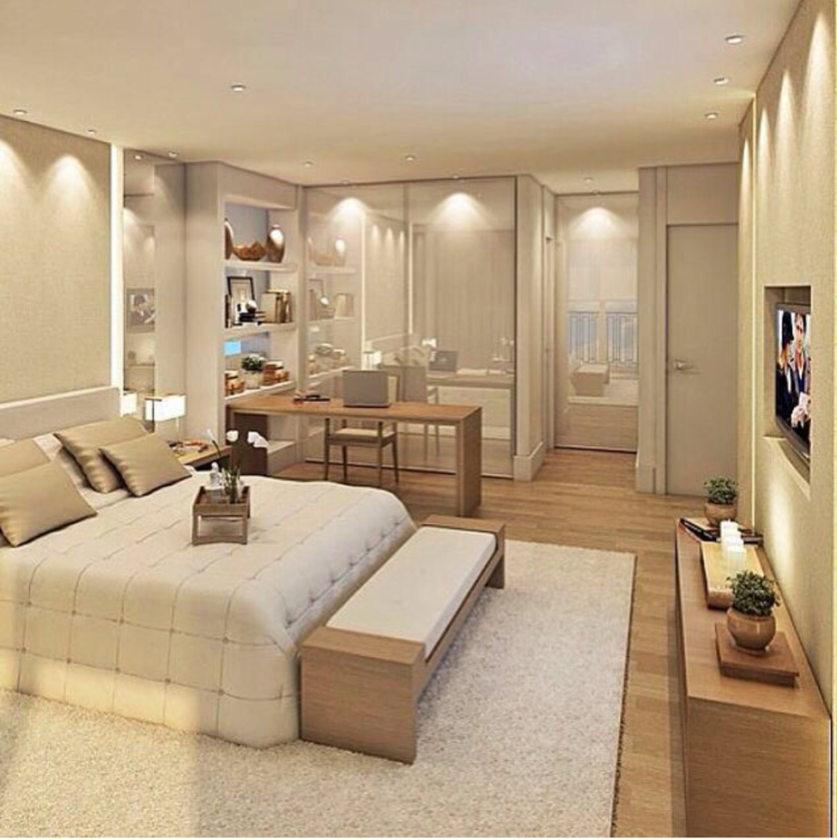 Маленькие гардеробные в спальне