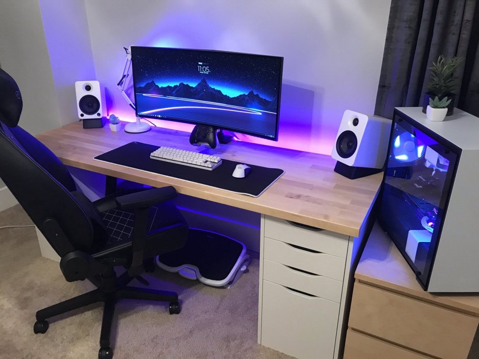 Сетап компьютерного стола