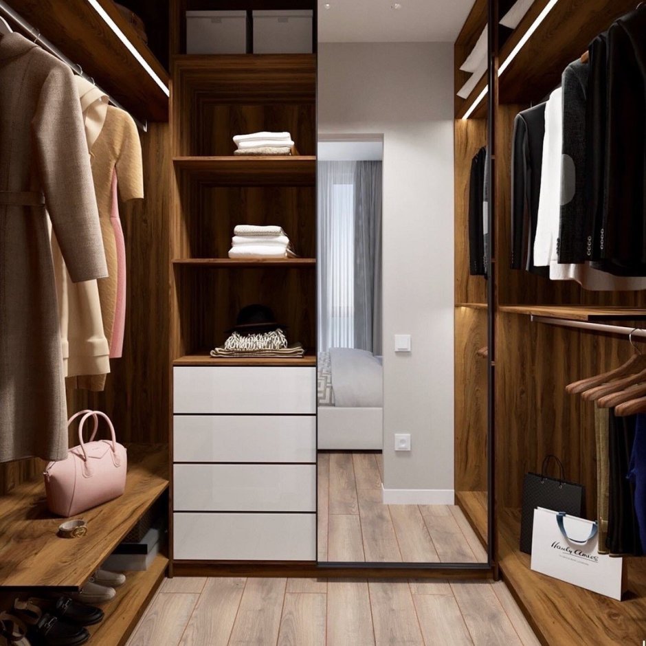 Гардероб в спальне