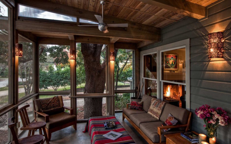 Веранда на даче