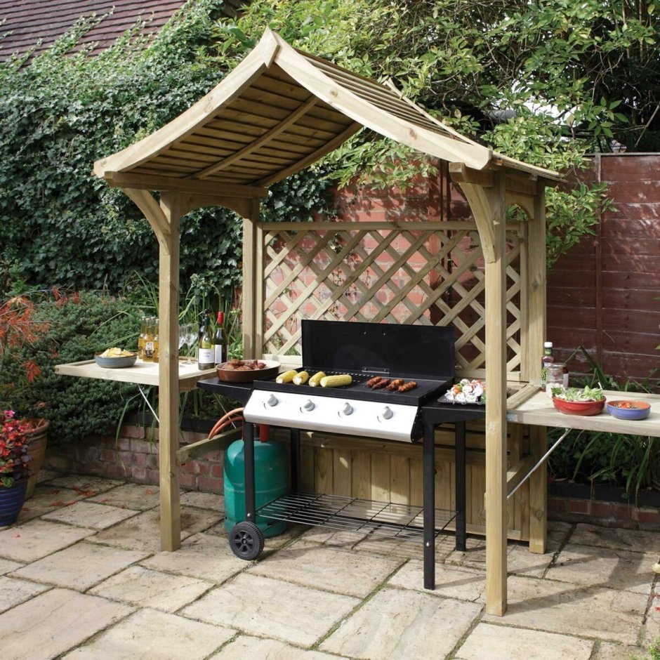 Навес для барбекю