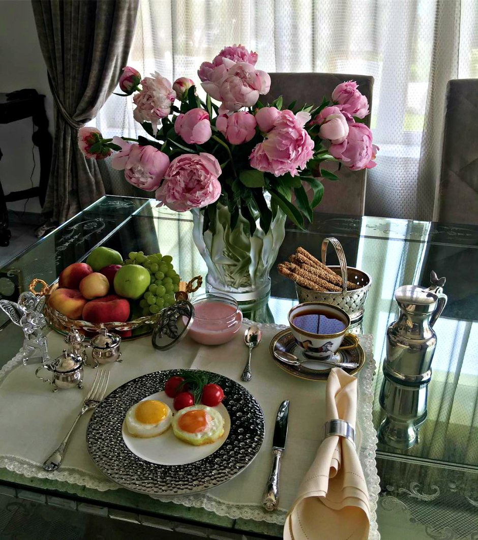 Уголок для чая в салоне красоты