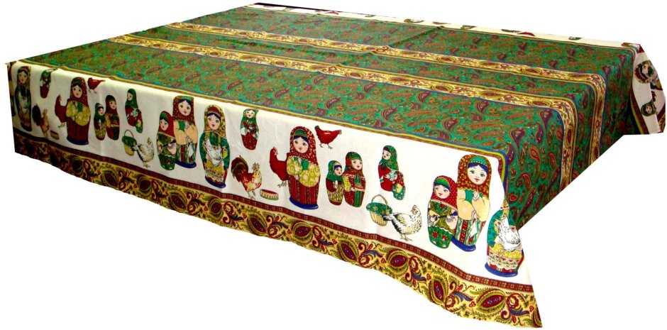 Скатерть в русском стиле