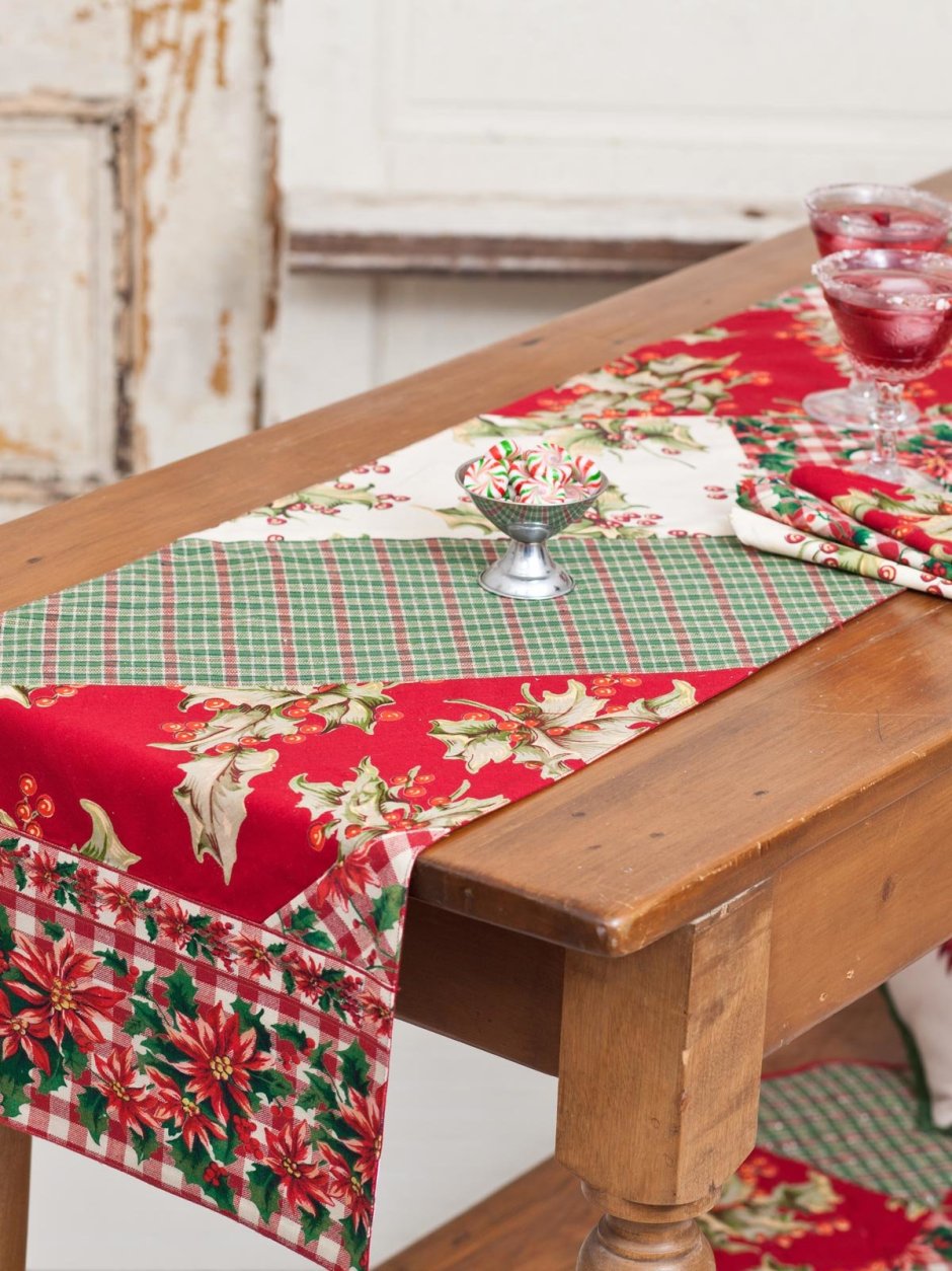 Скатерть в деревенском стиле