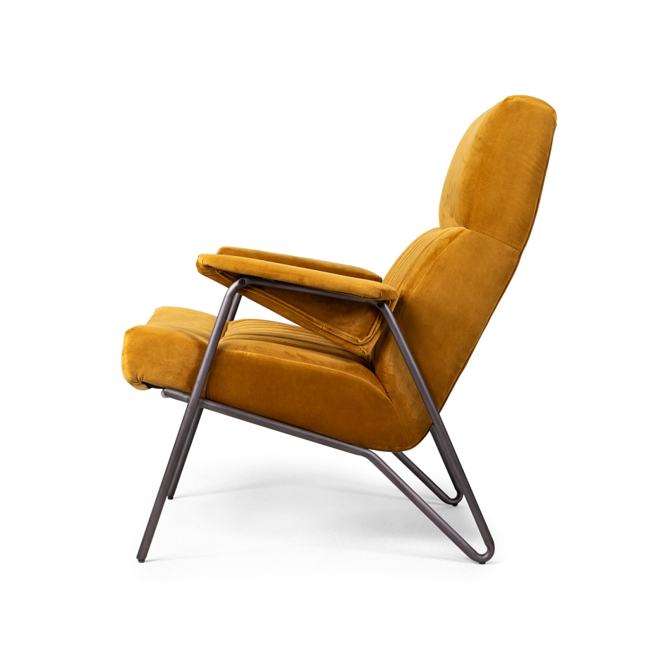 Кресло на металлическом каркасе ZW-777