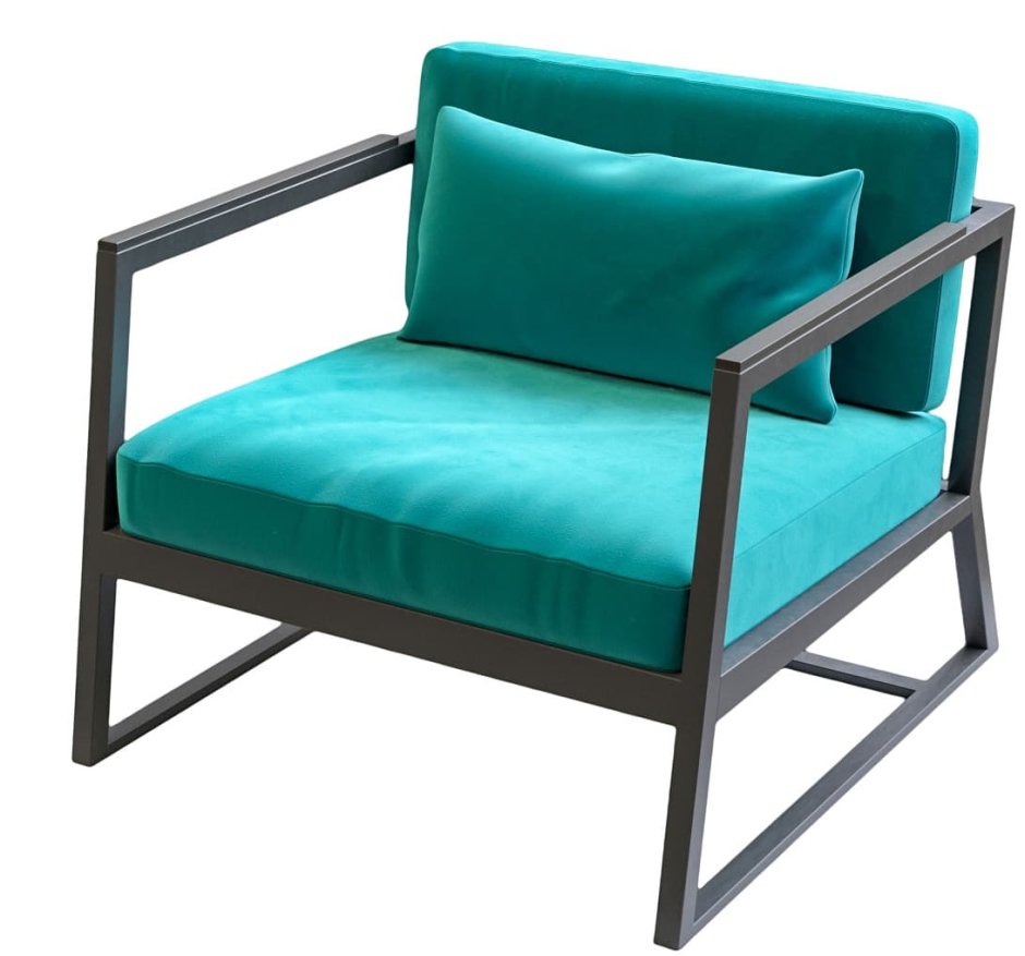 Кресло металлическое лофт -112