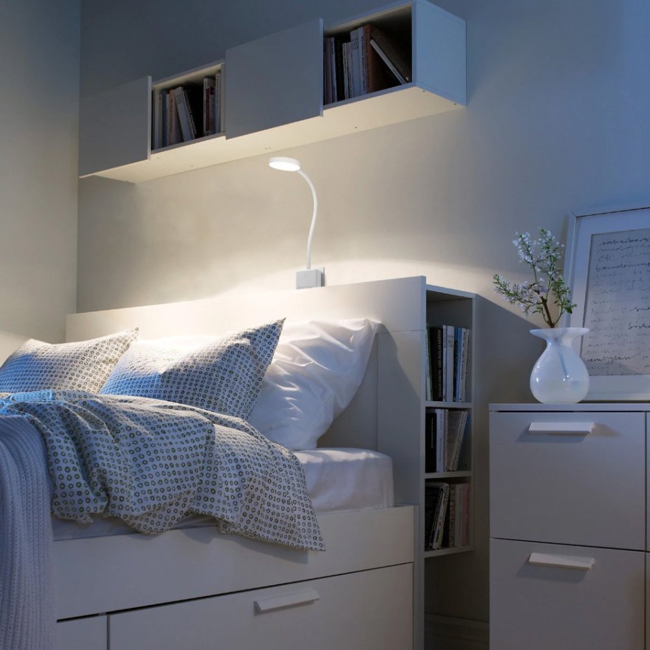 Спальня икеа БРИМНЭС