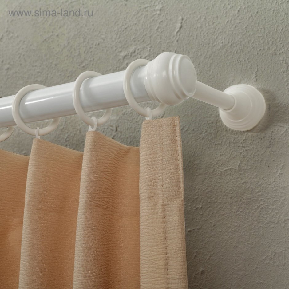 Карнизы для штор с люверсами двойные