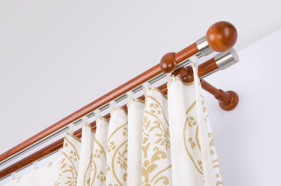 Карниз для эркера настенный