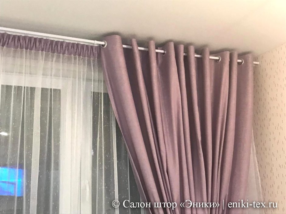 Настенные карнизы для штор под натяжные потолки