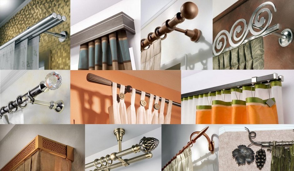 Карнизы для занавесок