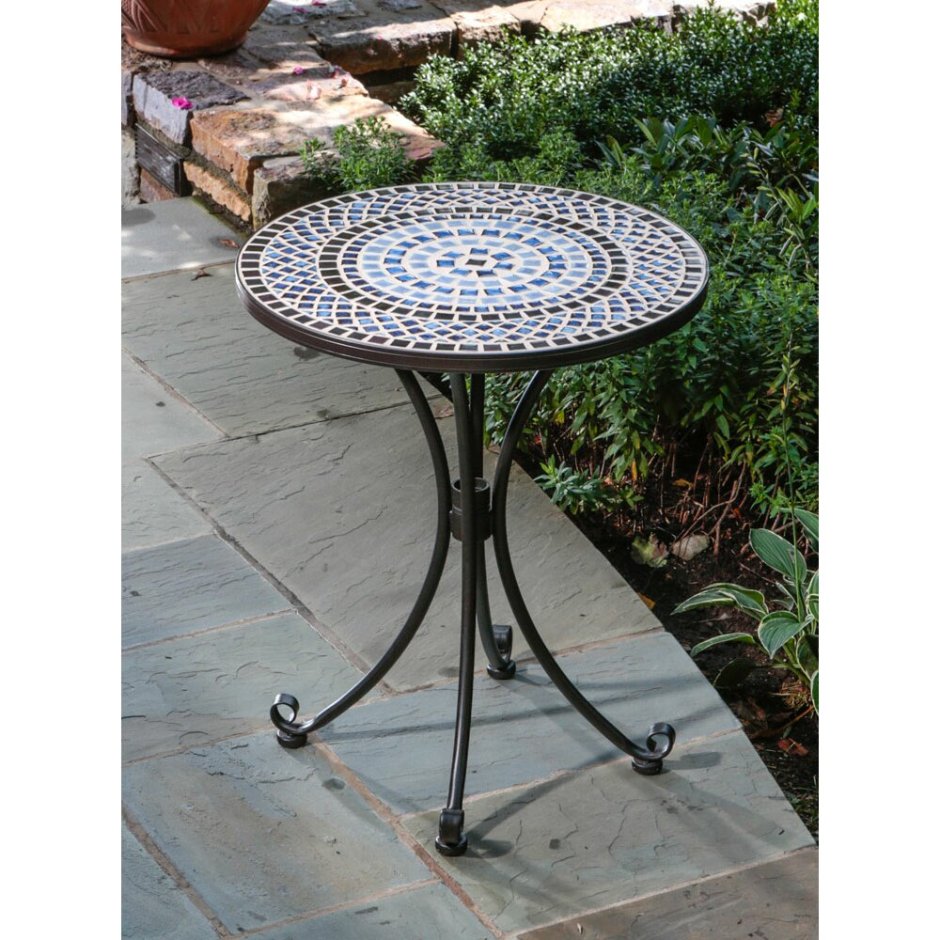 Кованый круглый стол