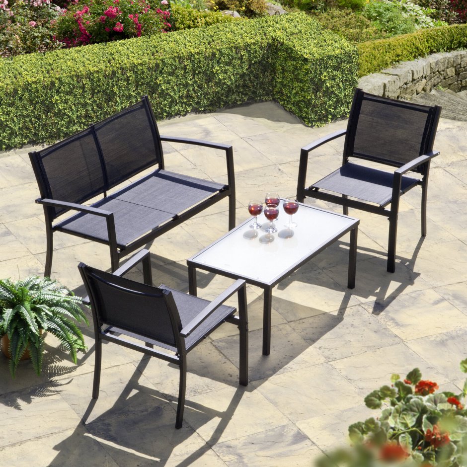 Кованый кофейный столик