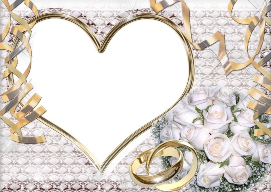 Свадебные рамки для фотошопа