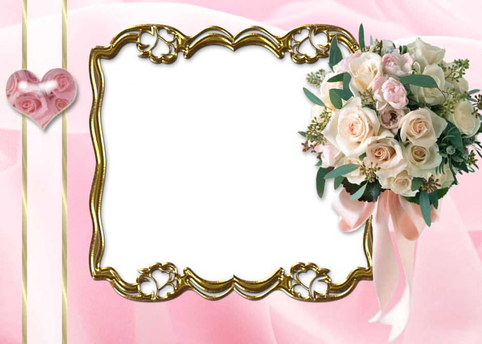 Свадебная рамка для текста