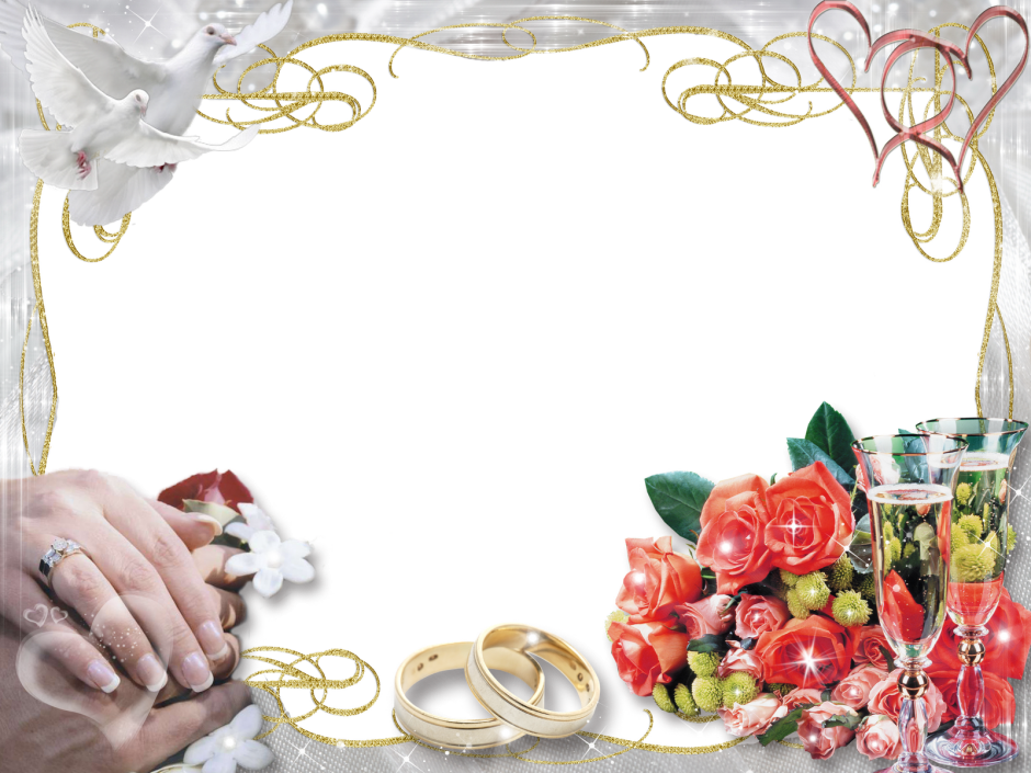 Свадебные фоторамки