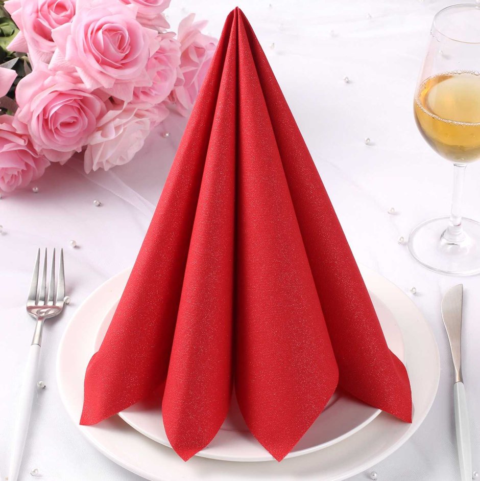 Салфетки для сервировки стола бумажные