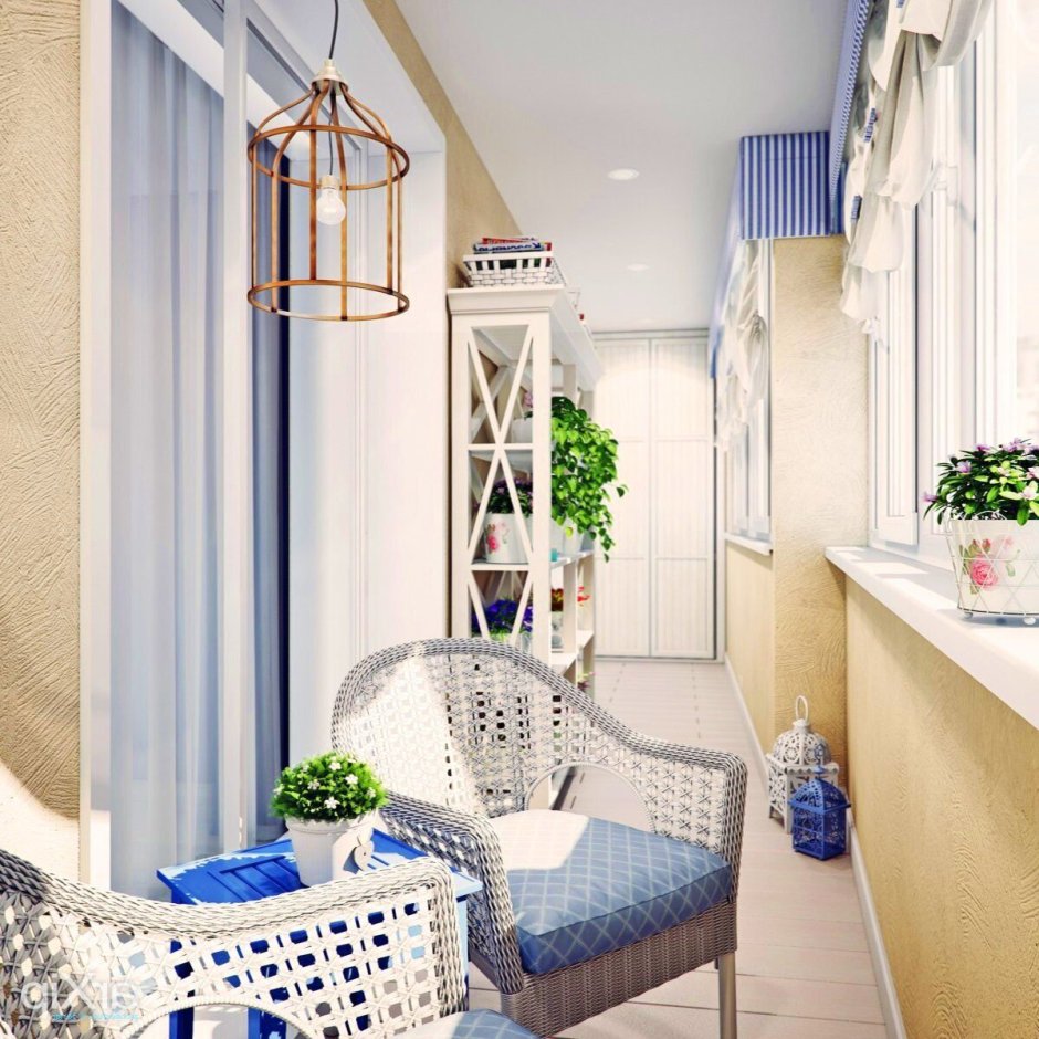 Интерьер балкона икеа