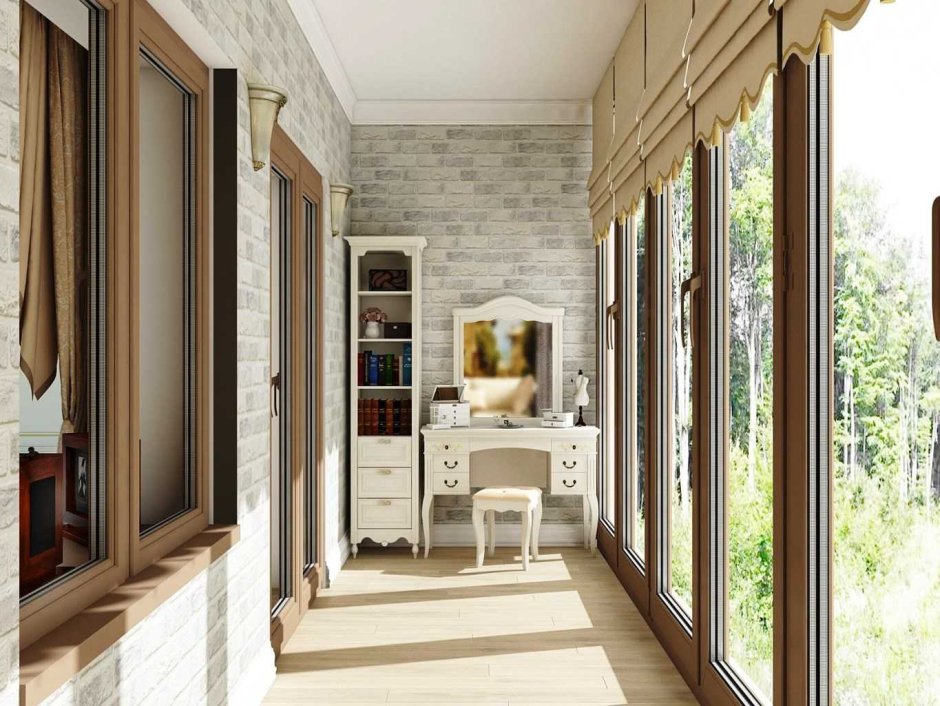 Балкон в стиле Прованс