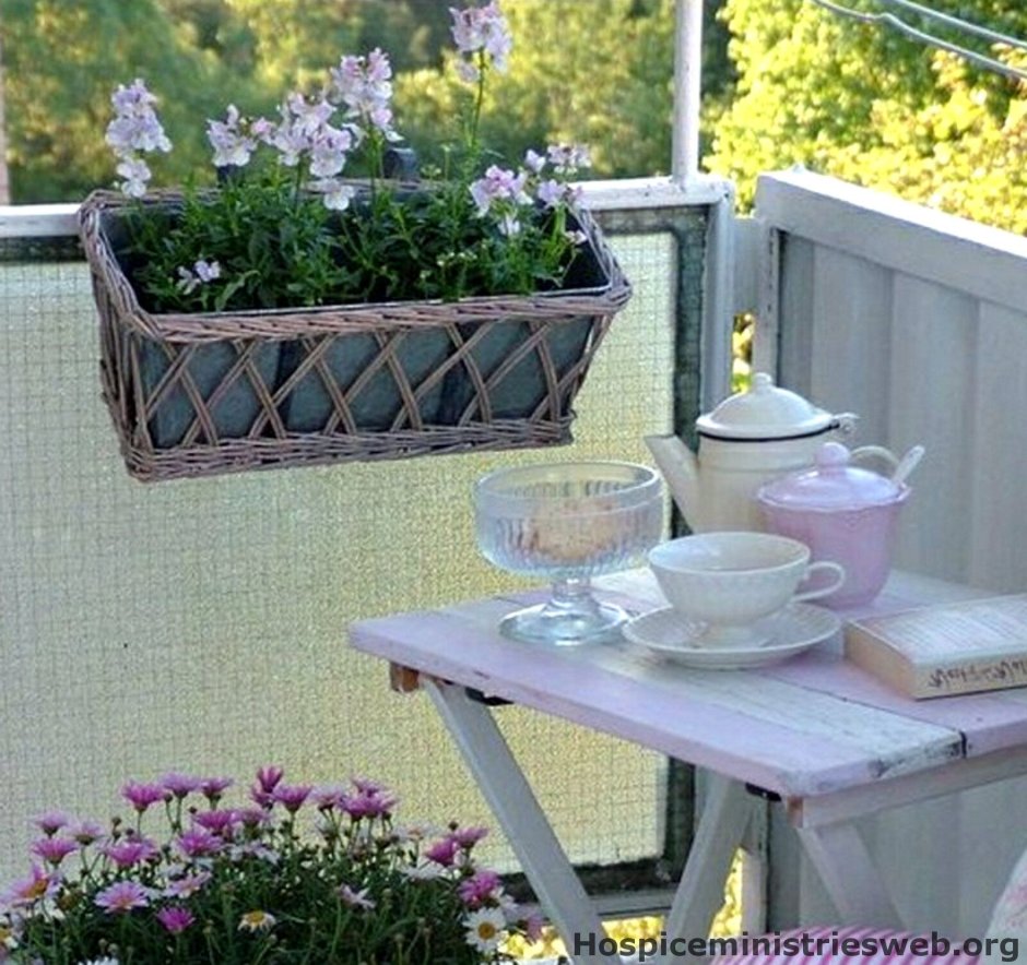 Балкон в прованском стиле