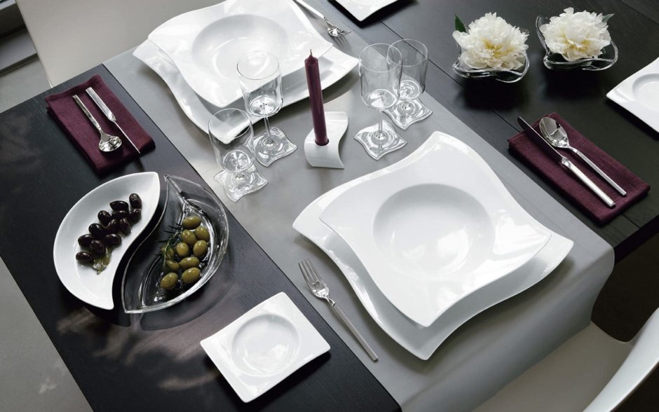 Тарелки для сервировки стола