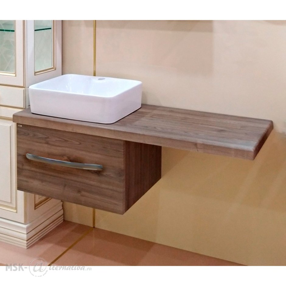 Тумба с раковиной Misty Техас 120 r 1 ящик