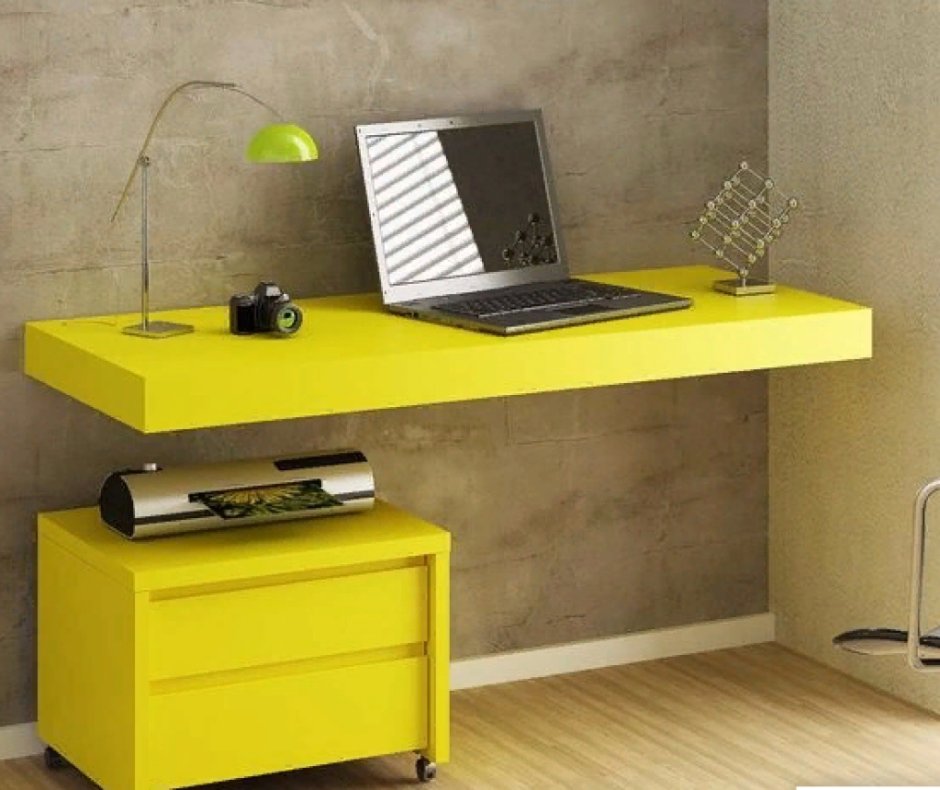 Подвесной компьютерный стол