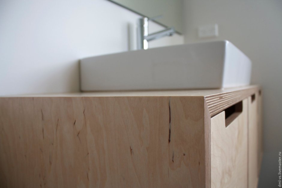 Тумба для ванной из фанеры