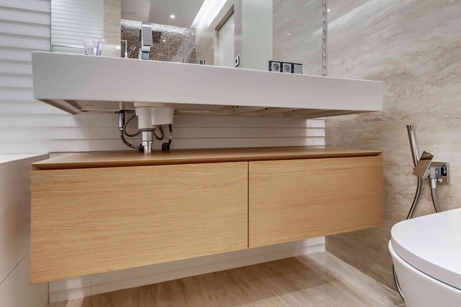 Интегрированная ручка шпон 45