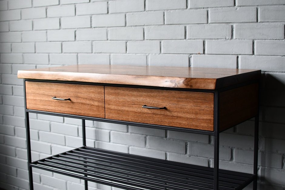 Консоль Lunja с двумя ящиками